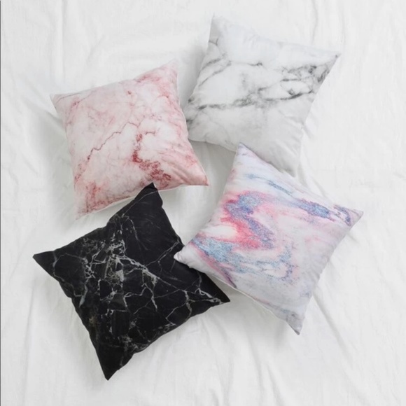 Other - 4 pack Marble Print Accent Pillow Covers